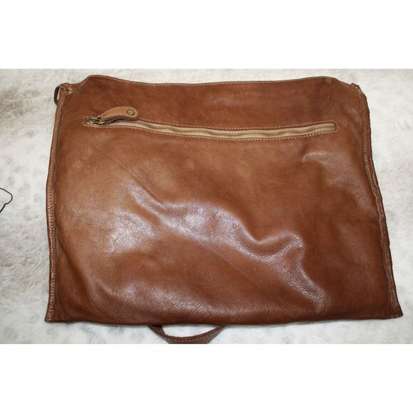 Civico 93 Leather Brown Purse Womens Made in Italy - Picture 2 of 10